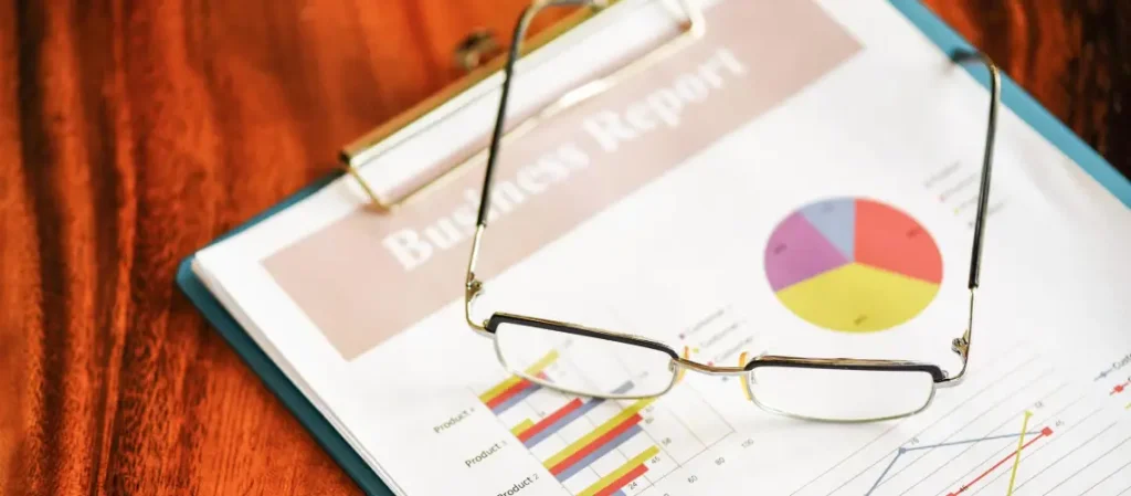 Professional valuer preparing a business valuation report in Hobart